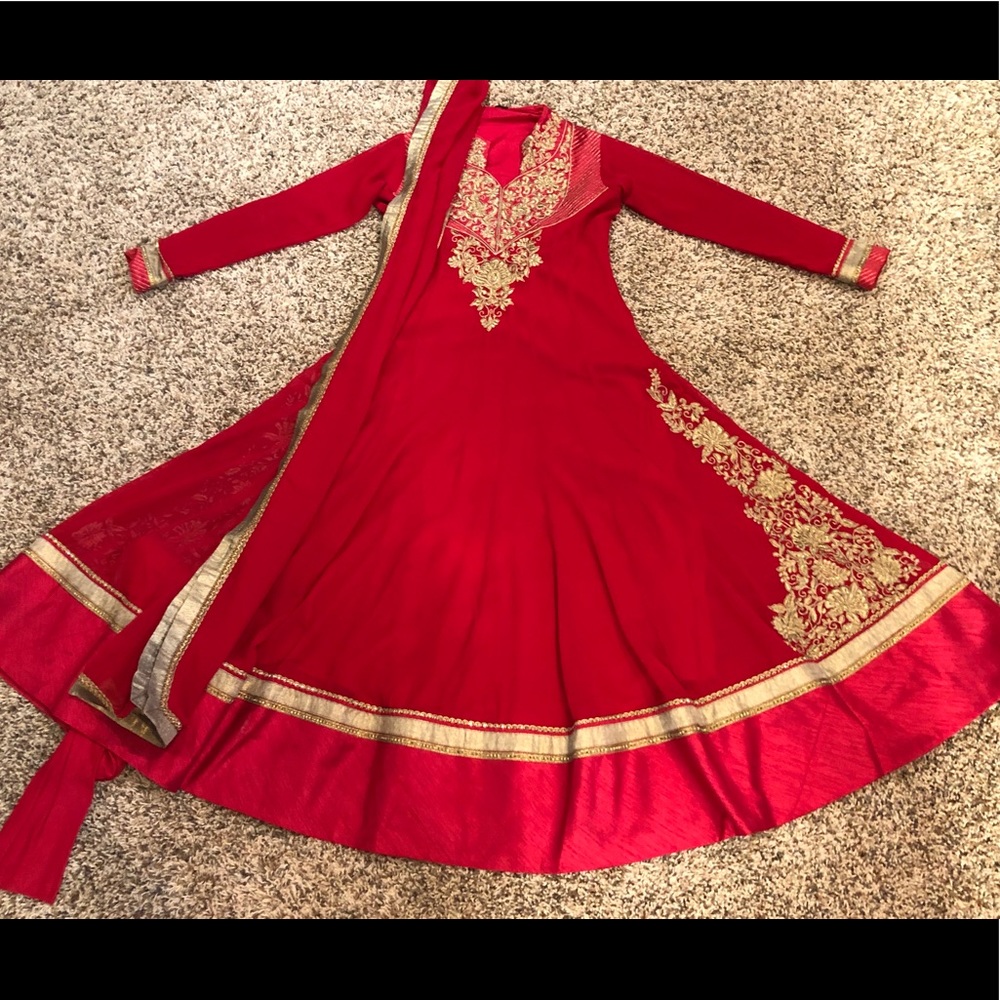 Indian Gown Outfit - Churidar